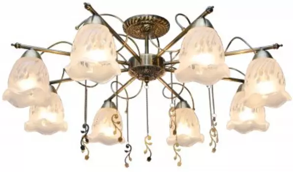 Люстра потолочная Delia TL1195X-08AB Toplight