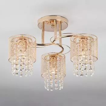 Люстра потолочная Евросвет 30137/3 золото