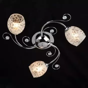 Люстра потолочная Евросвет 9677/3 хром