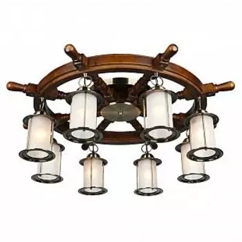 Люстра потолочная Omnilux OML-50307-08 Ferro