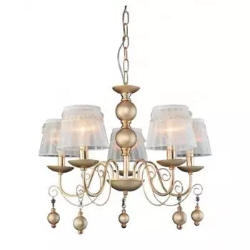 Люстра Rivoli Kresentia 2141-205 5 х Е14 40 Вт классика