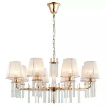 Люстра Rivoli Lilith 1039-308 8 х Е14 40 Вт хрусталь
