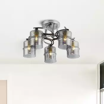 Люстра Rivoli Sonja 9046-305 5 х Е27 40 Вт модерн