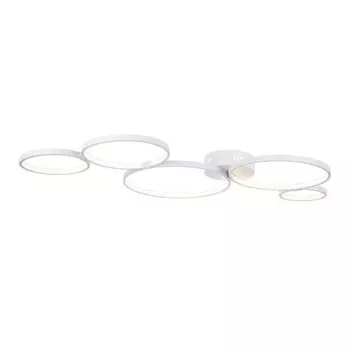 Люстра с кольцами Maytoni MOD448-CL-5-45-W Olympia