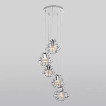 Люстра TK Lighting 4289 Diamond Silver