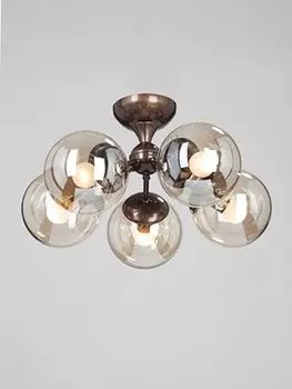 Люстра Vitaluce V3954-7/5PL, 5хЕ14 макс. 40Вт