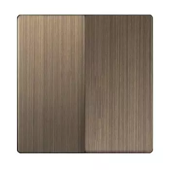 Набор клавиш для выключателя двухклавишного (бронзовый) WL12-SW-2G-CP Werkel