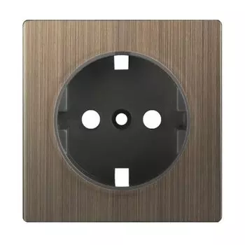 Накладка для розетки IP20 (бронзовый) WL12-SKGS-IP20-CP Werkel