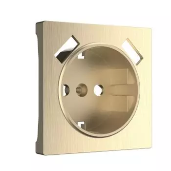 Накладка для розетки USB (шампань рифленый) Werkel W1179510