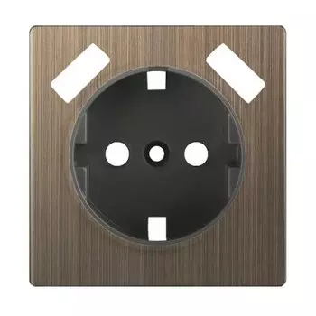 Накладка для USB розетки (бронзовый) WL12-USB-CP Werkel
