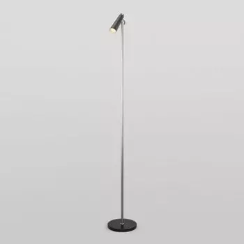 Напольный светодиодный светильник Eurosvet Joel 80430/1 серебро/хром