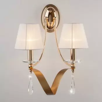 Настенный светильник бра Eurosvet 60063/2 золото