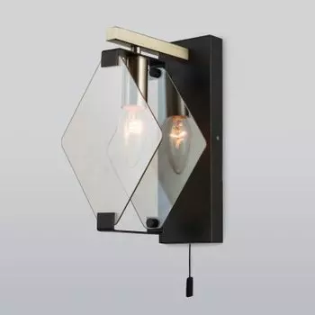 Настенный светильник Eurosvet 60116/1 черный Aragon