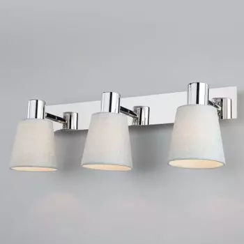 Настенный светильник Евросвет 20080/3 хром/голубой Culver