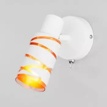 Настенный светильник Евросвет 20085/1 белый Flute