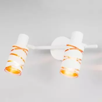 Настенный светильник Евросвет 20085/2 белый Flute