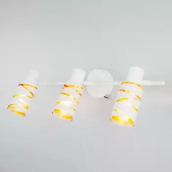 Настенный светильник Евросвет 20085/3 белый Flute