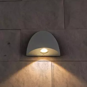 Настенный светильник Электростандарт 1610 Techno LED Rongo алмазный серый