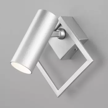 Настенный светодиодный светильник Eurosvet 20091/1 LED серебро Turro