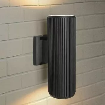 Настенный уличный светильник Elektrostandard Techno 1403 черный