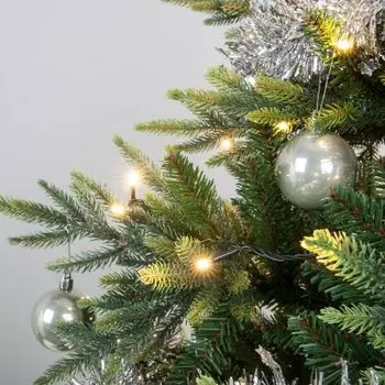 Новогодняя гирлянда 400-002 теплый белый 10м IP20 Электростандарт