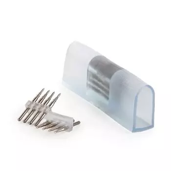Переходник для неона Переходник для неона LS001 220V 5050 RGB односторонний (10pkt) (PSL-12) Электростандарт