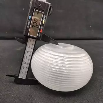 Плафон стекло 115*73мм E14 Freya FR5690WL Linda