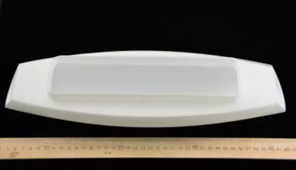 Плафон стекло к светильнику 400*110мм Arte Lamp A6940AP-2WH Tablet