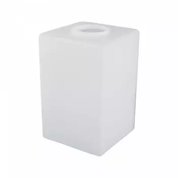 Плафон стекло матовое белое 150*100мм Е27 Маркус CL123