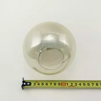 Плафон стекло янтарное 125мм (67мм внутр) Arte Lamp A1664 BOLLA