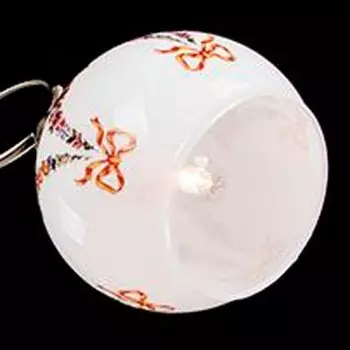 Плафон стекло с узором Е14 30033