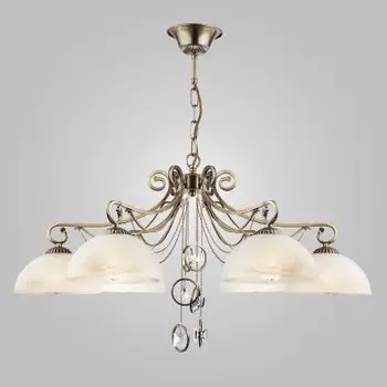 Подвесная люстра Евросвет 60062/6 античная бронза