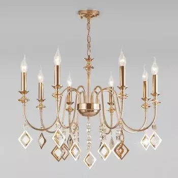 Подвесная люстра Умный Дом 10120/8 золото Eurosvet Telao