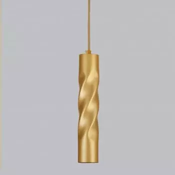 подвесной акцентный светильник Eurosvet 50136/1 LED золото