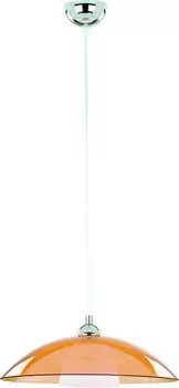 Подвесной оранжевый светильник Alfa UFO 10196