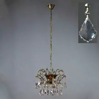 Подвесной светильник Ambiente 8888/3 CL PB New Leaf Подвес