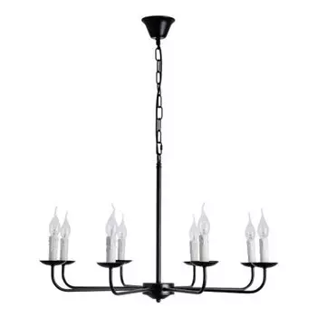 Подвесной светильник Arte Lamp A1857LM-8BK GRAFF