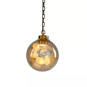 Подвесной светильник Delight KG1148P brass/amber