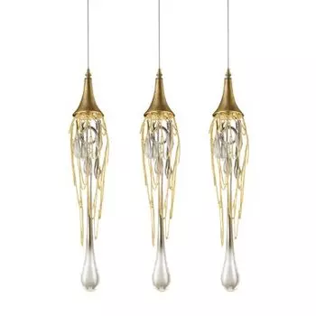 Подвесной светильник Delight P68009M-3 gold