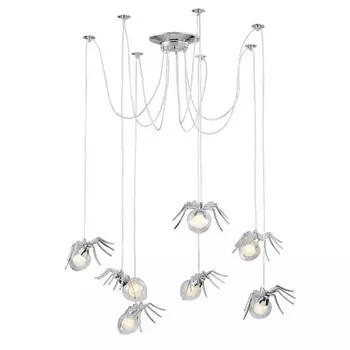 Подвесная люстра с пауками Divinare 1308/02 SP-7 RAGNO