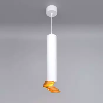 Подвесной светильник DLN103 GU10 белый/золото Электростандарт