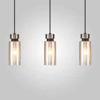 Подвесной светильник Eurosvet 50115/3 черный Amado