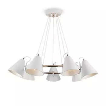 Подвесной светильник Freya FR8001PL-07WG Falke