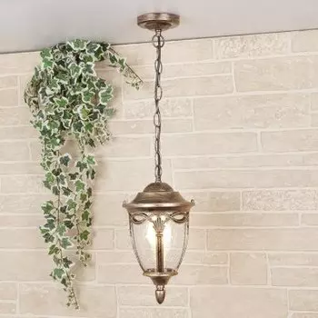 Подвесной светильник Электростандарт Mensa H черное золото (арт. GLXT-1473H)