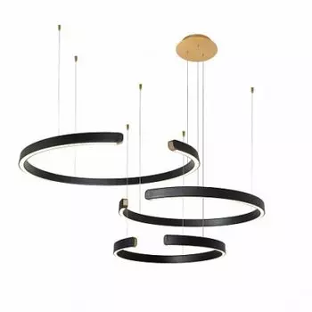 Подвесной светильник Loft it 10025/3 Black Ring