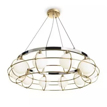 Подвесной светильник Maytoni MOD312PL-10GCH Carcass