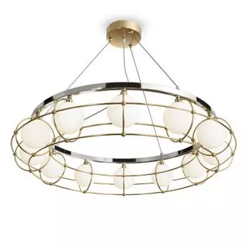 Подвесной светильник Maytoni MOD312PL-12GCH Carcass