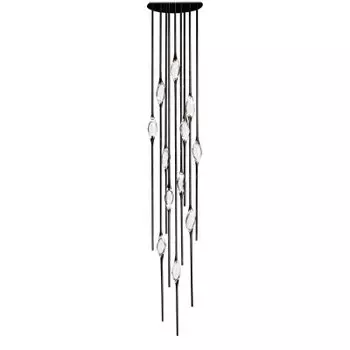 Подвесной светильник Pezzo 12 pearl black OM82111-12 pearl black Delight