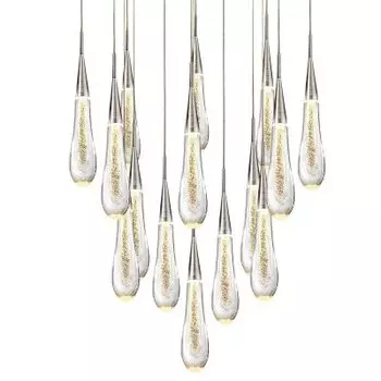 Подвесной светильник Pour 15 chrome MD-023B-15 chrome Delight