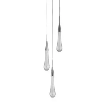 Подвесной светильник Pour 3A satin nickel Delight Collection